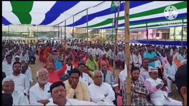 नासरीगंज: गांधी मैदान परिसर में आरएलजेडी के द्वारा नोखा विधानसभा स्तरीय महा दलित सम्मेलन का आयोजन किया गया