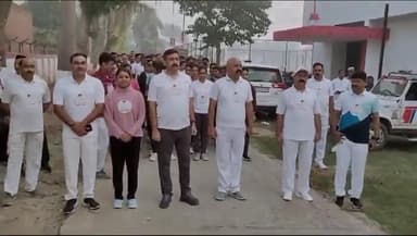 आज हरदोई मे राष्ट्रीय एकीकरण* के शिल्पकार *लौह पुरुष सरदार वल्लभ भाई पटेल जी* की जयंती के अवसर पर जनपद हरदोई ।