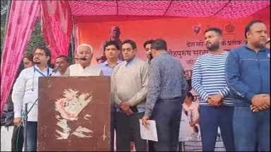 जगाधरी: यमुनानगर दशहरा ग्राउंड में लोह पुरुष सरदार वल्लभभाई पटेल जयंती के अवसर पर रन  फॉर यूनिटी को विधायक घनश्याम दास अरोड़ा ने