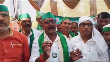 चुनार: वनस्थली महाविद्यालय अहरौरा के पास अस्थाई टोल प्लाजा हटाने की मांग को लेकर भारतीय किसान यूनियन का धरना जारी