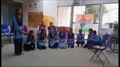 सिमरिया: मध्य प्रदेश स्थापना दिवस के अवसर पर पवई क्षेत्र के विद्यालय में कार्यक्रम किया गया आयोजित