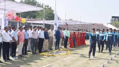 झालरापाटन: राजकीय खेल संकुल में 67वीं राज्य स्तरीय एथलेटिक्स प्रतियोगिता का कलेक्टर ने किया उद्घाटन