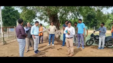इकौना: मुख्य विकास अधिकारी  द्वारा अकबरपुर गौ आश्रय स्थल का निरीक्षण कर लिया जायजा
