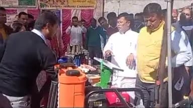 काफलीगैर: जिला स्तरीय कृषक महोत्सव का केवीके काफलीगैर में शुभारंभ,दर्जा राज्यमंत्री और विधायक ने किया स्टालों का अवलोकन