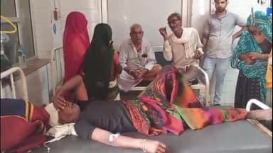 चित्तौड़गढ़: डिंडोली के पास में दो बाइकों की हुई टक्कर, दो लोग हुए घायल