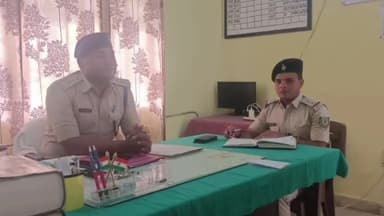 कामडारा: उदासन नाग की गिरफ्तारी को लेकर पुलिस हुई सक्रिय,कामडारा थाना परिसर में किया प्रेसवार्ता