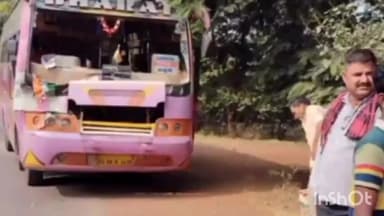 डोंगरगांव: पत्ता गोदाम के पास ट्रक से टकराई यात्री बस, तीन महिला यात्री घायल