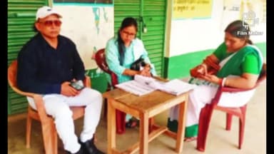 पालोजोरी: प्रखंड क्षेत्र अंतर्गत मतदान बूथों का सामाजिक सुरक्षा कोषांग की सहायक निदेशक और बीडीओ ने किया निरीक्षण