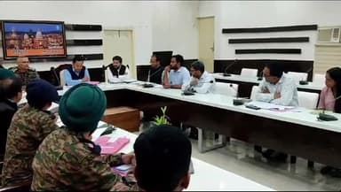 हरिद्वार: कलेक्ट्रेट में अस्थाई मार्ग आदि के संबंध में सिविल मिलिट्री लाइजन बैठक का किया गया आयोजन