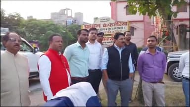 हज़ारीबाग: हजारीबाग नगर आयुक्त शैलेन्द्र कुमार लाल ने छठ घाटों तालाबों का किया निरीक्षण दिया दिशानिर्देश।