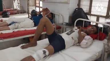 धौलपुर: गुलाबबाग के पास लोडिंग टेंपो ने बाइक को मारी टक्कर, बाइक सवार दो गभीर रूप से हुए घायल