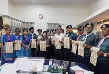 सांचोर: कलेक्टर ने भारत स्काउट्स एवं गाइड्स के स्थापना दिवस के अवसर पर कलेक्ट्रेट में स्काउट्स गाइड्स स्टिकर का किया विमोचन