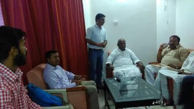 पूर्व मुख्यमंत्री जीतन राम मांझी से मुलाकात किया मिस्टी हेल्पिंग फाउंडेशन के ट्रस्टी, अध्यक्ष विनय बिहारी ने