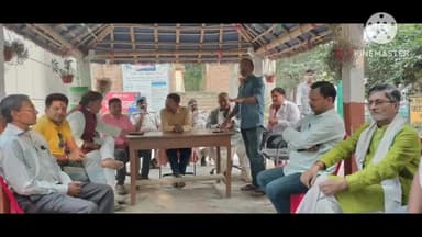 मटिहानी: मटिहानी थाना परिसर में दीपावली, काली पूजा और छठ पर्व को लेकर शांति समिति की बैठक हुई