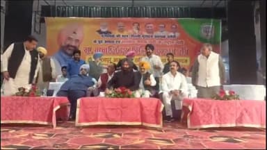 सहारनपुर: जनमंच में पंजाबी सिख समाज द्वारा आयोजित कार्यक्रम में पहुंचे बीजेपी के राष्ट्रीय सचिव  सरदार मनजिंदर सिंह सिरसा