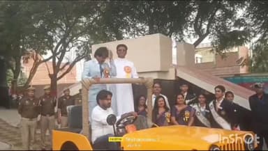 टूंडला: भारतीय हॉकी टीम के पूर्व कप्तान धनराज पिल्ले क्राइस्ट द किंग स्कूल में पहुंचे, स्पोर्ट्स कार्यक्रम में हुए शामिल