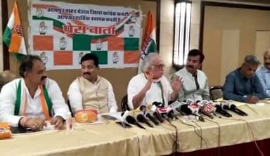 गिर्वा: राज्यसभा सांसद जयराम रमेश ने शोभागपुरा स्थित होटल में की प्रेसवार्ता, भाजपा पर जमकर साधा निशाना