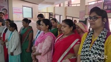 धौलपुर: जिला अस्पताल में दी ठाकुर रणवीर सिंह को श्रद्धांजलि