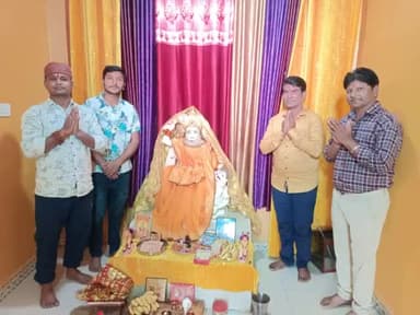 सावंगी आठनेर के माँ बगलामुखी पीठ में दूर दूर आते दर्शन को भक्त #baglamukhi #peeth #betul