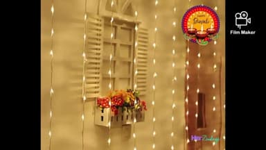 देवीपुर: देवीपुर प्रखंड क्षेत्र अंतर्गत रोशनी का त्यौहार के अवसर पर अपने घरों को सजाया