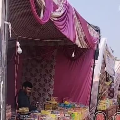 जगाधरी: पटाखे को बेचने के लिए प्रशासन ने जिले में  चिन्हित की जगह दुकानदार भी दिखे खुश बोले पुख्ता है इंतजाम