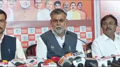 जबलपुर: केंद्रीय मंत्री प्रहलाद सिंह पटेल ने मीडिया सेंटर में की प्रेस वार्ता