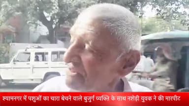 मेरठ: श्यामनगर में पशुओं का चारा बेचने वाले बुजुर्ग व्यक्ति के साथ नशेड़ी युवक ने की मारपीट, पुलिस से की गई शिकायत