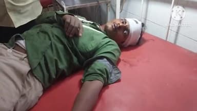 धौलपुर: बरैठा के पास चलती ट्रेन से गिरकर युवक हुआ घायल, जिला अस्पताल में भर्ती