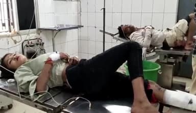 जगदीशपुर: जगदीशपुर के गणपत टोला के पास  सड़क हादसे में एक महिला की मौत, दो घायल