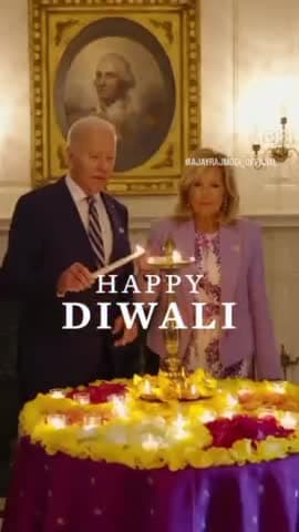 #american #president @joebidenamerica के द्वारा #dipawali मनाते हुए

#bihari 
#politics #followme