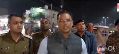 अंबिकापुर : कलेक्टर श्री कुंदन कुमार ने शहर में निकले फ्लैग मार्च के बाद मीडिया को दी जानकारी विधानसभा चुनाव को लेकर