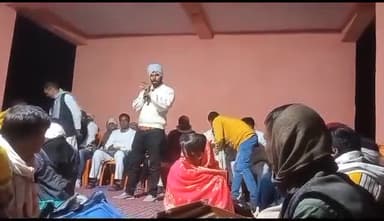 बिरहा मुकाबला शुरू होखे के पहले राजपुर बलिगांव में हमारा संबोधन।#विशाल_कुशवाहा #राजपुर #नोखा_विधानसभा