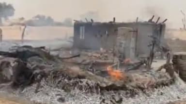 सिणधरी: मेघवालों की ढाणी में एक रहवासी घर में लगी अचानक आग,लाखों रुपए का हुआ नुकसान