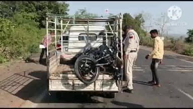 तेंदूखेड़ा: झलोन में तारादेही मार्ग पर दो बाइक आपस में टकराई, एक शख्स हुआ घायल