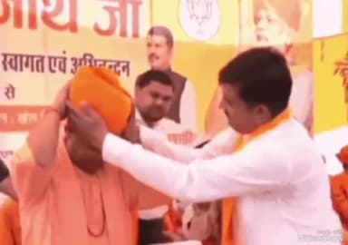 जालौर: उत्तर प्रदेश के मुख्यमंत्री पहुंचे जालौर, भाजपा प्रत्याशी के समर्थन में जनसभा को किया संबोधित