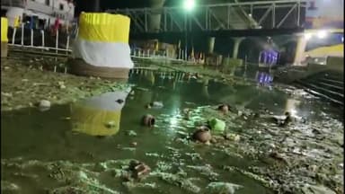 पटना ग्रामीण: गांधी घाट पर गंगा का जलस्तर घटा,  पीरबहोर थानाध्यक्ष ने लोगों से दूसरे घाटों पर जाने का किया आग्रह