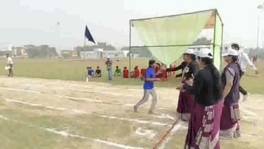 मथुरा: गणेशरा स्टेडियम में 400 बच्चों के साथ मनाया गया एनुअल स्पोर्ट डे बच्चों ने दिखाई प्रतिभा