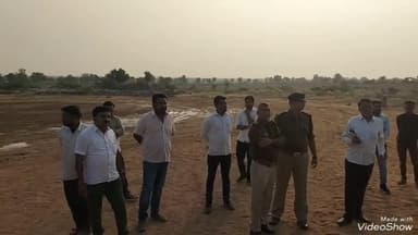 रानीवाड़ा: गृहमंत्री के 22 नवंबर को रानीवाड़ा दौरे को लेकर अधिकारियों ने हेलीपैड का लिया जायजा