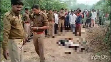 बांदा: ग्राम मवई में जमानी विवाद को लेकर 80 वर्षीय वृद्ध की नाती ने धारदार हथियार से की हत्या, मौके पर पहुंची पुलिस