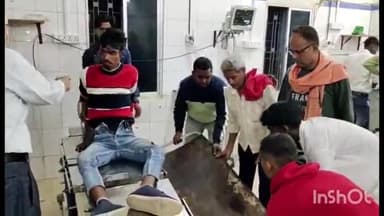 आरा: सखुआ टोला में रविवार की देर रात ऑटो व बाइक की भिड़ंत में एक की मौत व दो लोग जख्मी