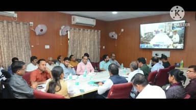 जालौर: जालौर विधानसभा आम चुनाव को लेकर कलेक्ट सभागार में बैठक हुई आयोजित