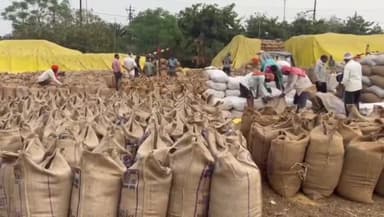 राजनांदगांव: ढाबा धान खरीदी केंद्र में आज से बायोमेट्रिक पद्धति से शुरू हुई धान की खरीदी