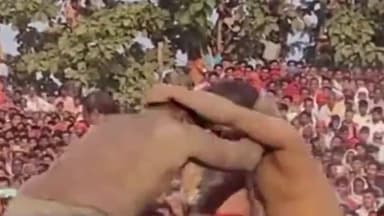 सिधाव: भथौड़ा मे कुस्ती प्रतियोगिता का हुआ आयोजन