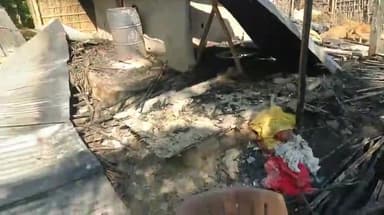 बनमनखी: अभयराम चकला एवं मोहनियां चकला पंचायत में आठ घर जलकर हुए राख, लाखों की सम्पत्ति का हुआ नुकसान