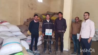 पेण्ड्रा: अवैध भण्डारण एवं स्टॉक से अधिक होने पर कुल 319 क्विंटल धान जप्त, पेंड्रा में खाद्य विभाग ने की कार्यवाही