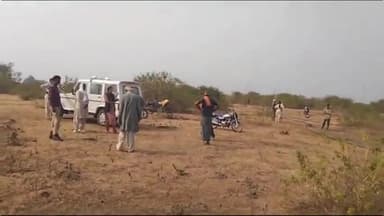 तेंदूखेड़ा: सहजपुर बीट में वन भूमि में बने तालाब से किसान कर रहे थे सिंचाई, रेंजर मेघा पटेल ने मौके पर पहुंचकर रोका