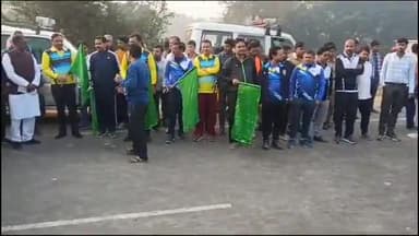 बेगूसराय: नशा-मुक्ति अभियान को लेकर मद्द निषेध विभाग द्वारा लाखो से गांधी स्टेडियम तक हाफ मैराथन आयोजित, DM-SP हुए शामिल