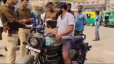 ग्वालियर गिर्द: ग्वालियर में हाई कोर्ट के निर्देश पर पुलिस ने चेकिंग अभियान चलाकर 70 वाहन चालकों के काटे चालान