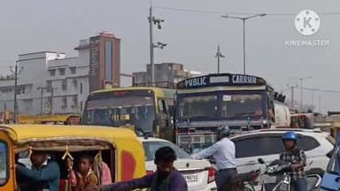 पटना ग्रामीण: दशरथा मोड़ से 70 फीट बाईपास तक लगा जाम, यातायात हुआ बाधित