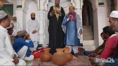 सलोन: कस्बे में उर्स मेले के तीसरे दिन जुलूस-ए-गागर में जायरीनों का उमड़ा हुजूम